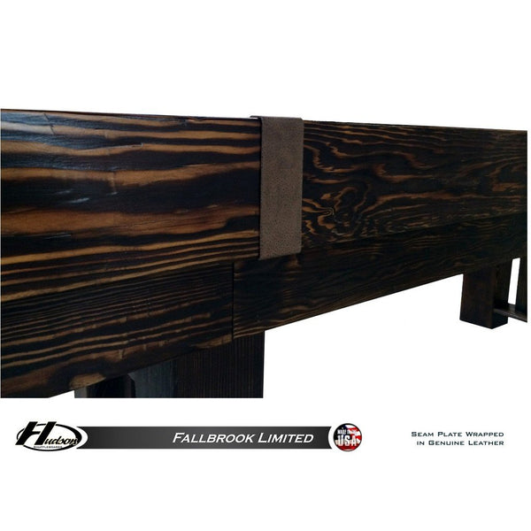 Hudson Fallbrook Shuffleboard Table 9'-22' Lengths with Custom Stain Options - Game Room Shop
