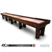 Hudson Fallbrook Shuffleboard Table 9'-22' Lengths with Custom Stain Options - Game Room Shop