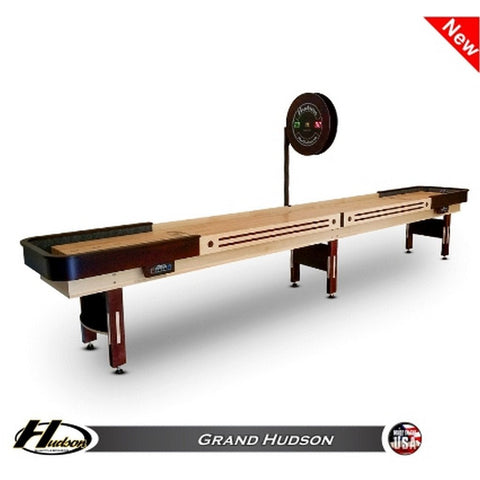 Hudson Grand Hudson 9' Shuffleboard Table - Game Room Shop