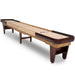 Hudson Intimidator Shuffleboard Table 9'-22' Lengths with Custom Stain Options - Game Room Shop