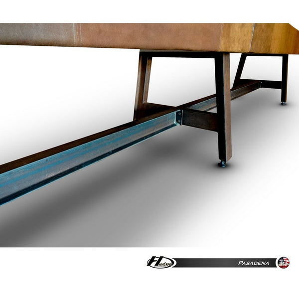 Hudson Pasadena Shuffleboard Table 9'-22' Lengths with Custom Stain Options - Game Room Shop