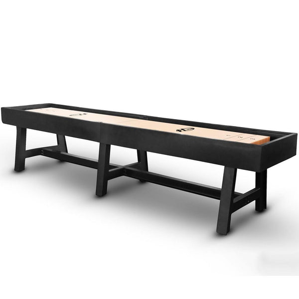 Hudson Pasadena Shuffleboard Table 9'-22' Lengths with Custom Stain Options - Game Room Shop