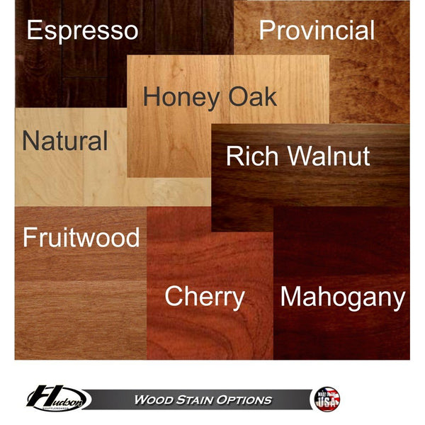 Hudson Ponderosa Shuffleboard Table 9'-22' Lengths with Custom Stain Options - Game Room Shop