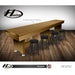 Hudson Tavern Shuffleboard Table 9'-22' Lengths with Custom Stain Options - Game Room Shop