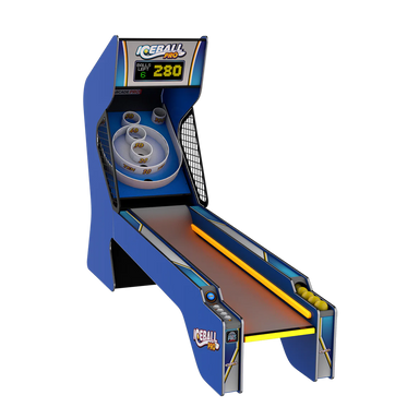 ICE Ball Pro Home Alley Roller-Arcade Games-ICE-Blue-Game Room Shop