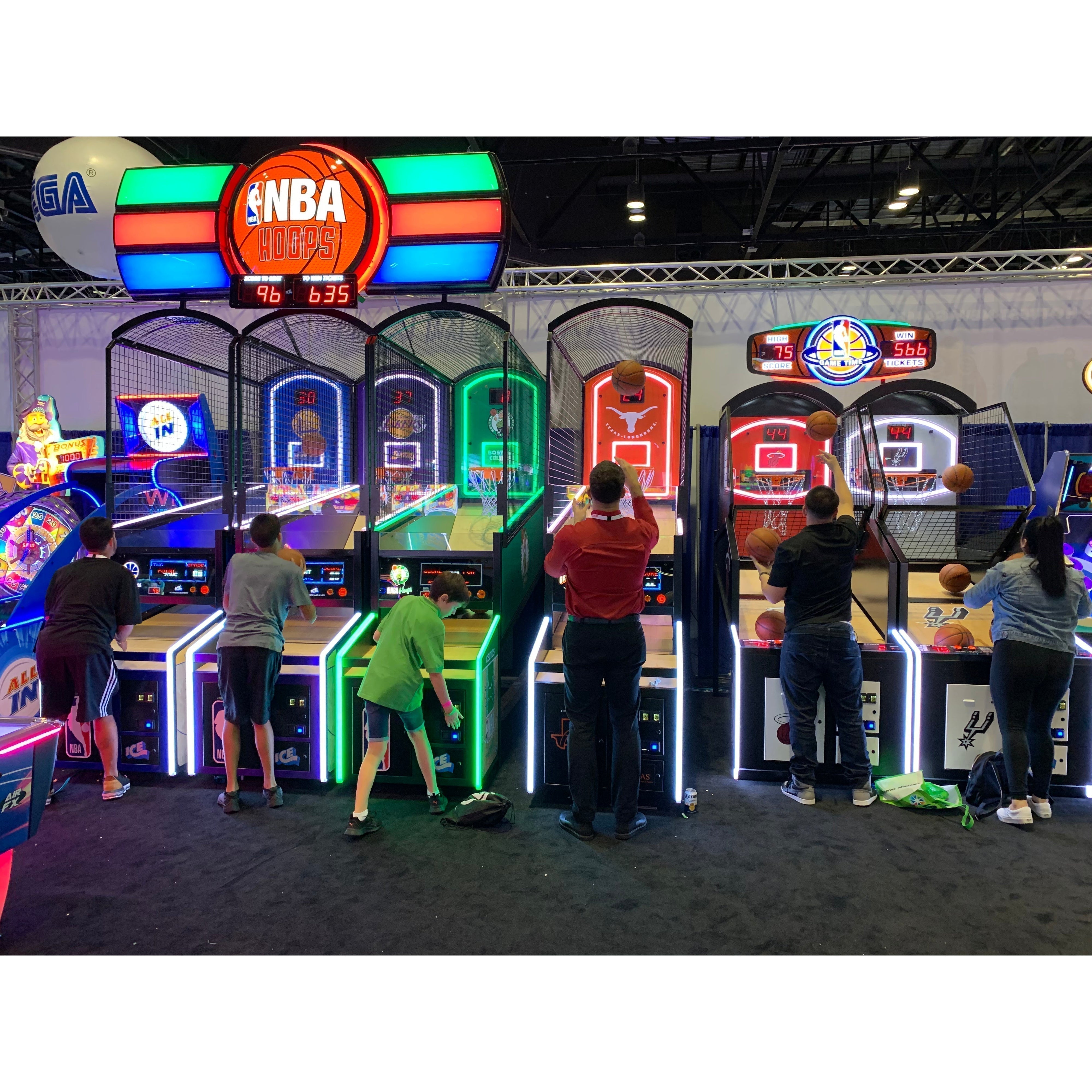 ICE Collegiate Hoops Basketball Arcade-Arcade Games-ICE-None-Game Room Shop