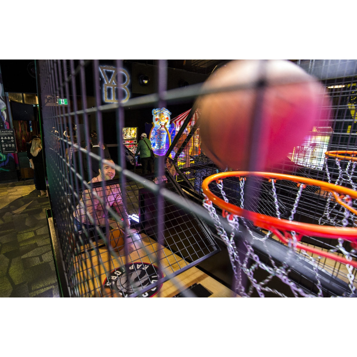 ICE Collegiate Hoops Basketball Arcade-Arcade Games-ICE-None-Game Room Shop