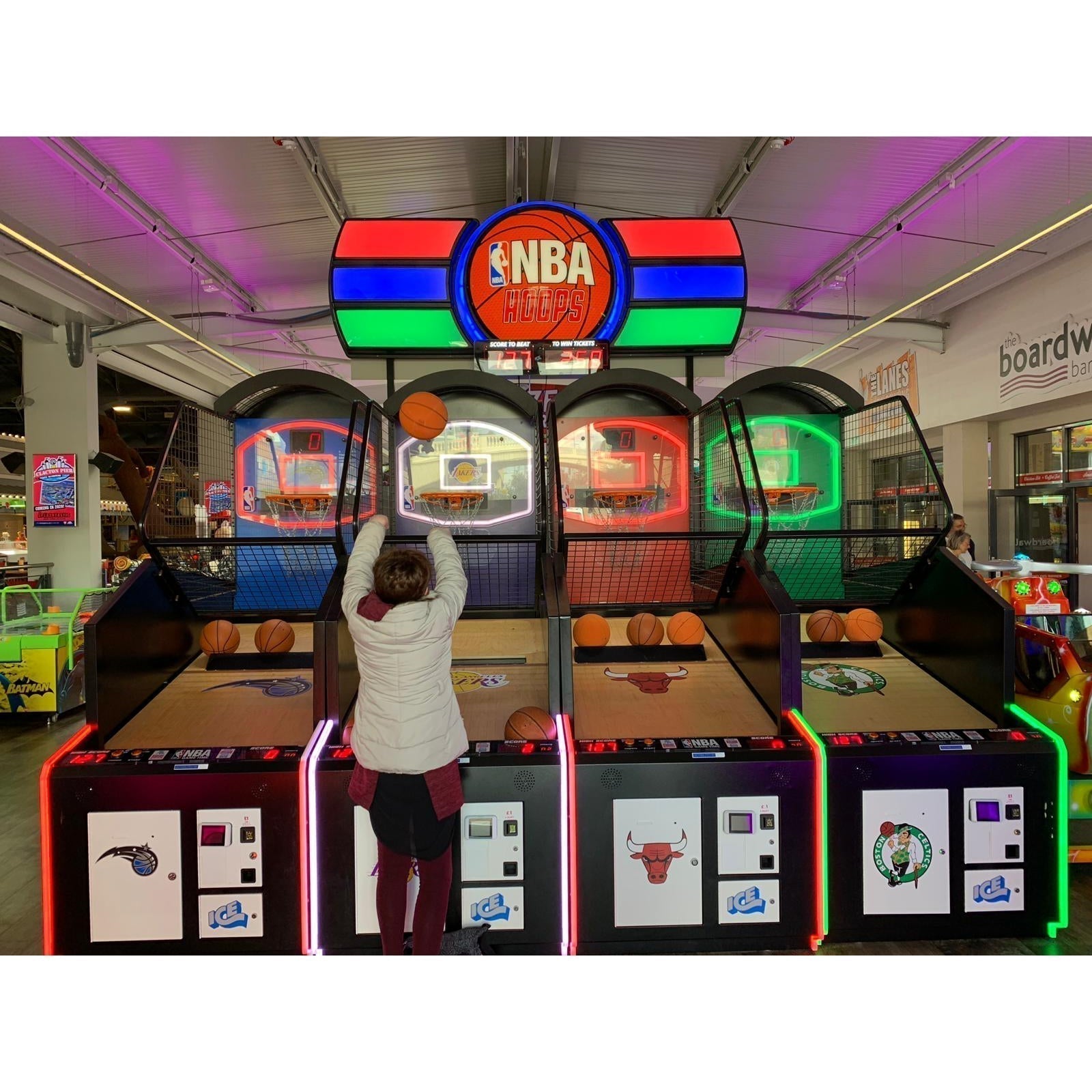 ICE Collegiate Hoops Basketball Arcade-Arcade Games-ICE-None-Game Room Shop