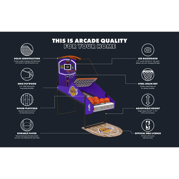 ICE NBA GameTime Pro-Arcade Games-ICE-Game Room Shop