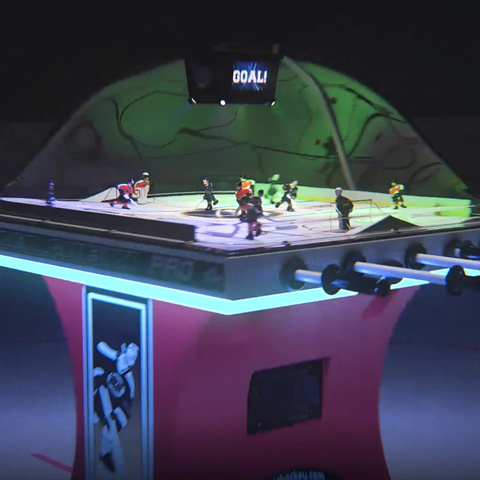 Image of ICE NHL Licensed Super Chexx Pro Bubble Hockey-Arcade Games-ICE-Deluxe Home Version-Game Room Shop