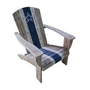 Imperial Distressed Wood Adirondack Chair (Various Teams)