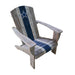 NFL Distressed Wood Adirondack Chair (Various Teams) - Game Room Shop