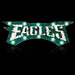 NFL Lighted Recycled Metal Sign (Various Teams)-Decor-Imperial-PHILADELPHIA EAGLES-Team-Game Room Shop