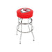Imperial NFL Licensed Chrome bar stools (Various Teams)-Bar Stool-Imperial-KANSAS CITY CHIEFS-Game Room Shop