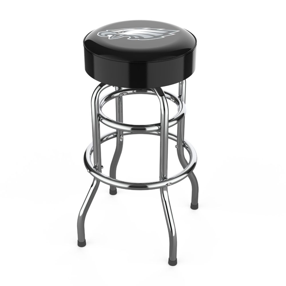 Imperial NFL Licensed Chrome bar stools (Various Teams)-Bar Stool-Imperial-PHILADELPHIA EAGLES-Game Room Shop