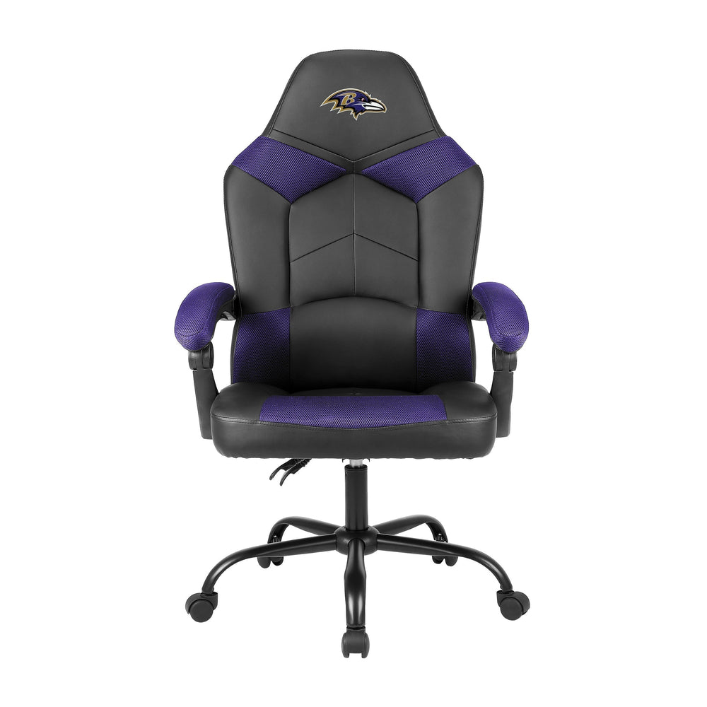 Imperial NFL Licensed Oversized Office Chair-Gaming Chair-Imperial-Baltimore Ravens-Game Room Shop