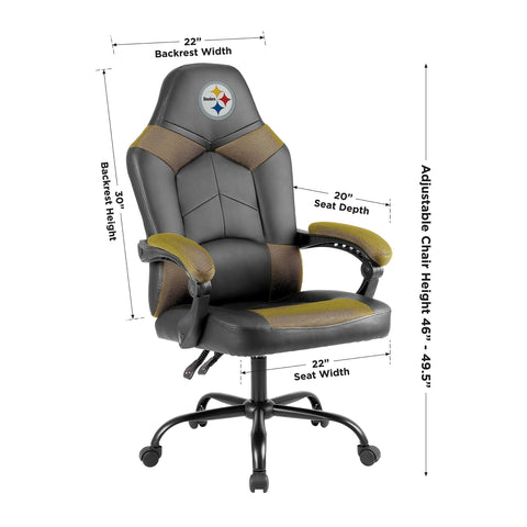 Image of Imperial NFL Licensed Oversized Office Chair-Gaming Chair-Imperial-Green Bay Packers-Game Room Shop
