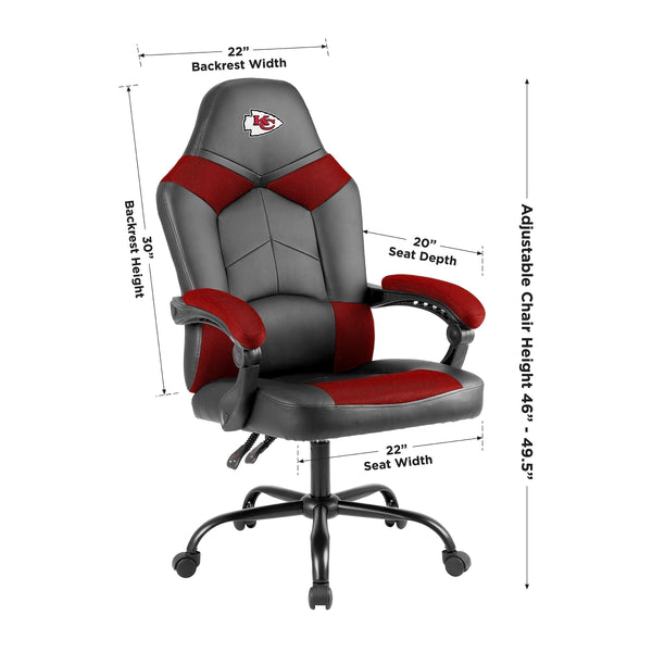 Imperial NFL Licensed Oversized Office Chair-Gaming Chair-Imperial-Green Bay Packers-Game Room Shop