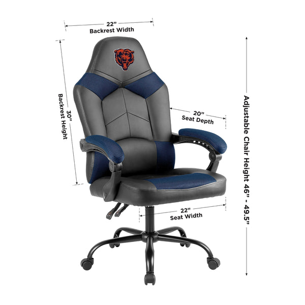 Imperial NFL Licensed Oversized Office Chair-Gaming Chair-Imperial-Green Bay Packers-Game Room Shop