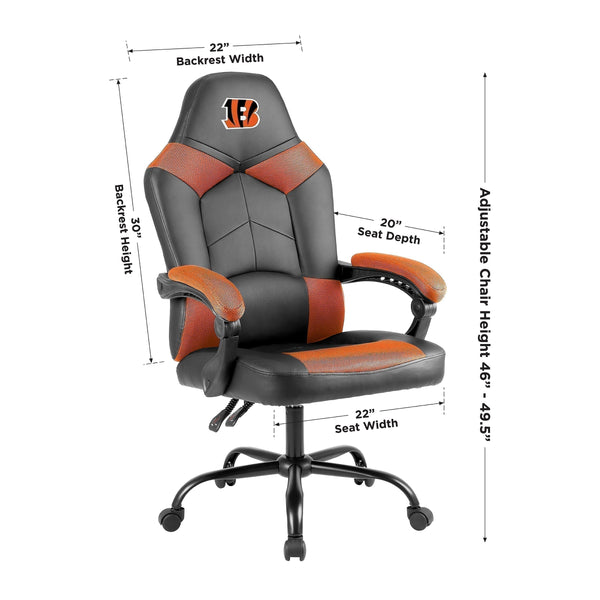 Imperial NFL Licensed Oversized Office Chair-Gaming Chair-Imperial-Green Bay Packers-Game Room Shop