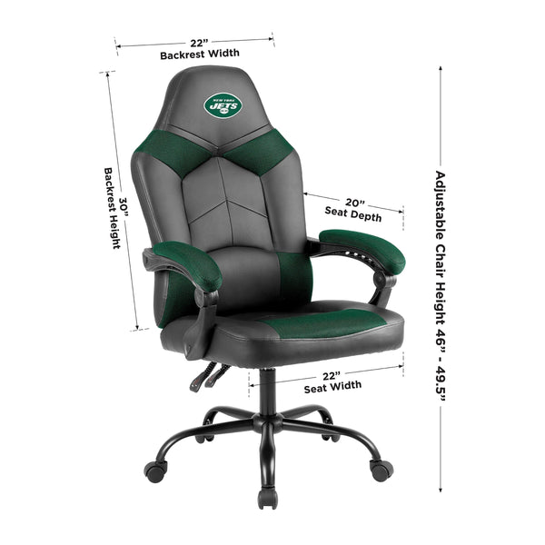 Imperial NFL Licensed Oversized Office Chair-Gaming Chair-Imperial-Green Bay Packers-Game Room Shop