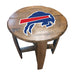 NFL MLB Oak Barrel Table (Various Teams)-Furniture-Imperial-BUFFALO BILLS-NFL-Game Room Shop