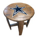 NFL MLB Oak Barrel Table (Various Teams)-Furniture-Imperial-DALLAS COWBOYS-NFL-Game Room Shop