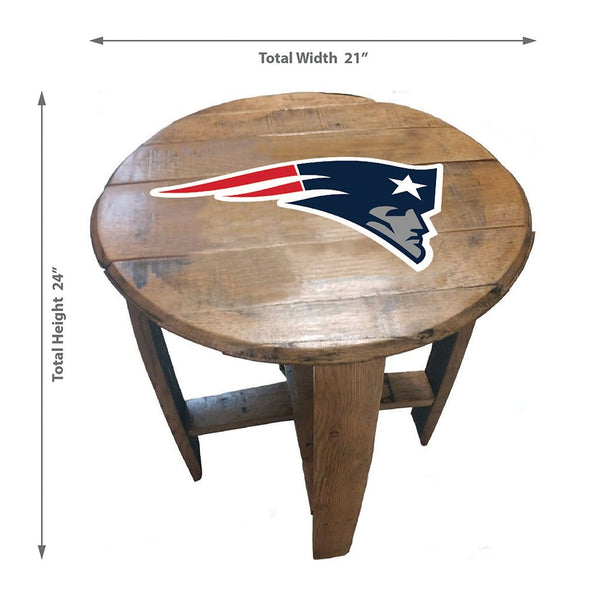 NFL MLB Oak Barrel Table (Various Teams)-Furniture-Imperial-GREEN BAY PACKERS-NFL-Game Room Shop
