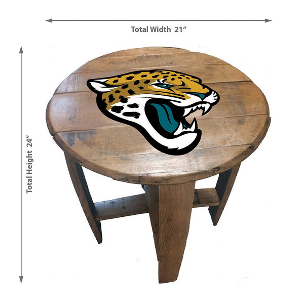 NFL MLB Oak Barrel Table (Various Teams)-Furniture-Imperial-GREEN BAY PACKERS-NFL-Game Room Shop