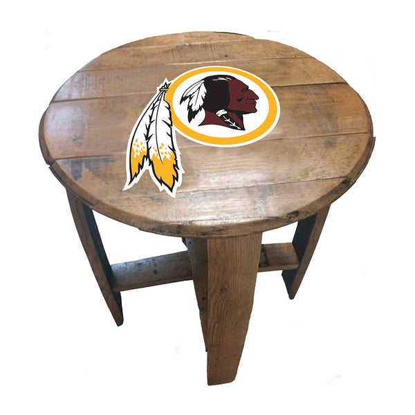 NFL MLB Oak Barrel Table (Various Teams)-Furniture-Imperial-GREEN BAY PACKERS-NFL-Game Room Shop