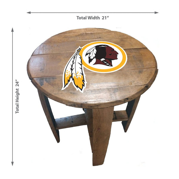 NFL MLB Oak Barrel Table (Various Teams)-Furniture-Imperial-GREEN BAY PACKERS-NFL-Game Room Shop