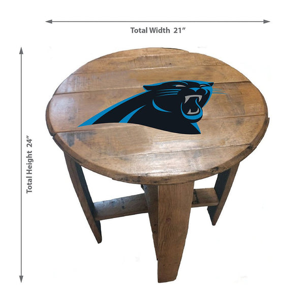 NFL MLB Oak Barrel Table (Various Teams)-Furniture-Imperial-GREEN BAY PACKERS-NFL-Game Room Shop