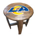 NFL MLB Oak Barrel Table (Various Teams)-Furniture-Imperial-LOS ANGELES RAMS-NFL-Game Room Shop