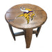 NFL MLB Oak Barrel Table (Various Teams)-Furniture-Imperial-MINNESOTA VIKINGS-NFL-Game Room Shop