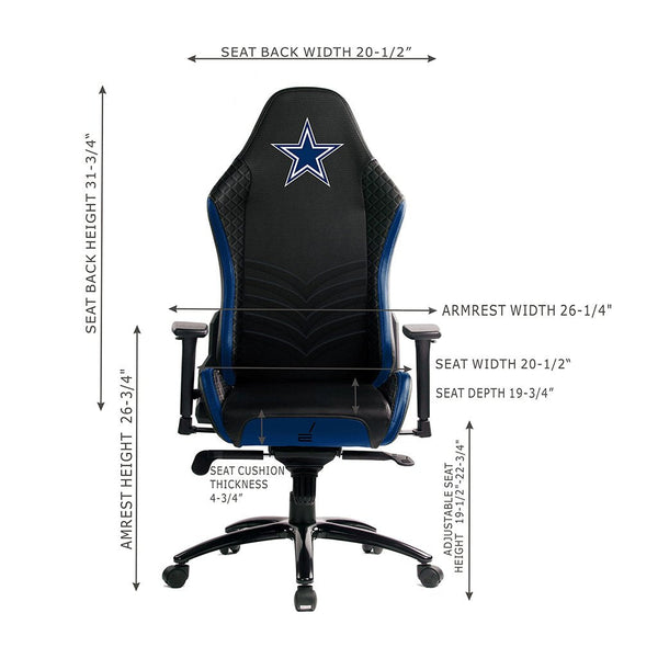 NFL Pro Series Gaming Chair (Various Teams)-Gaming Chair-Imperial-CHICAGO BEARS-Game Room Shop