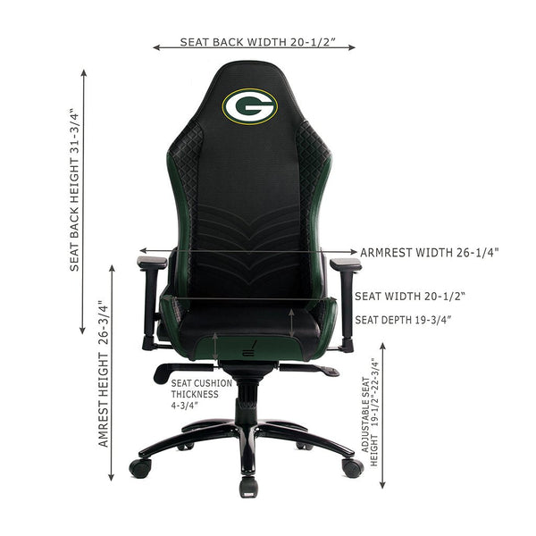 NFL Pro Series Gaming Chair (Various Teams)-Gaming Chair-Imperial-CHICAGO BEARS-Game Room Shop