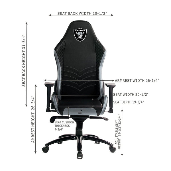 NFL Pro Series Gaming Chair (Various Teams)-Gaming Chair-Imperial-CHICAGO BEARS-Game Room Shop