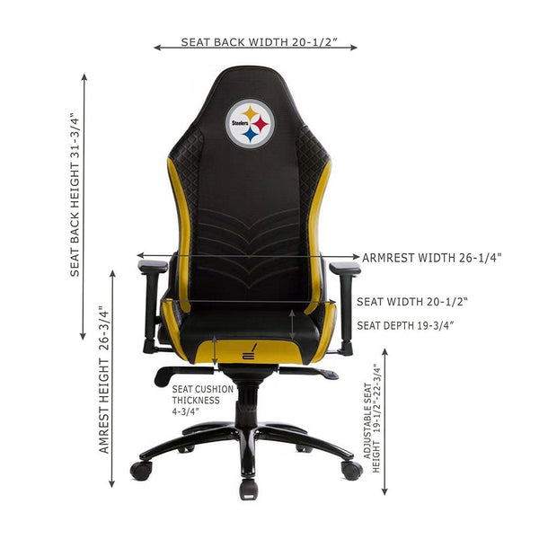 NFL Pro Series Gaming Chair (Various Teams)-Gaming Chair-Imperial-CHICAGO BEARS-Game Room Shop