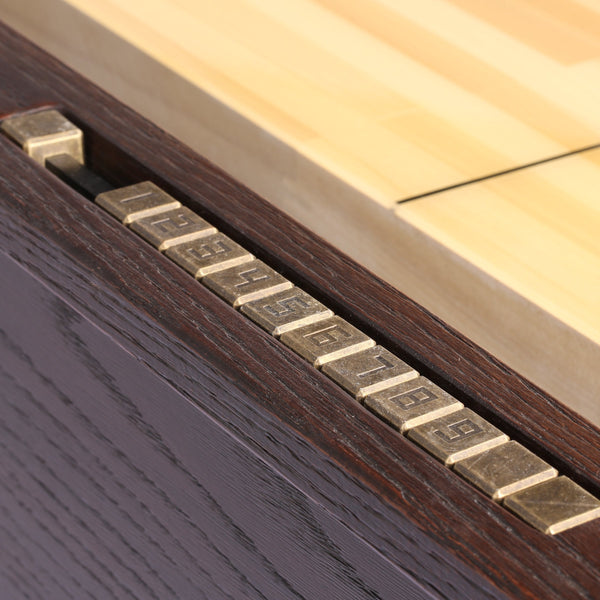 IMPERIAL RENO 9-FT. SHUFFLEBOARD TABLE; WEATHERED DARK CHESTNUT-Shuffleboards-Imperial-Game Room Shop