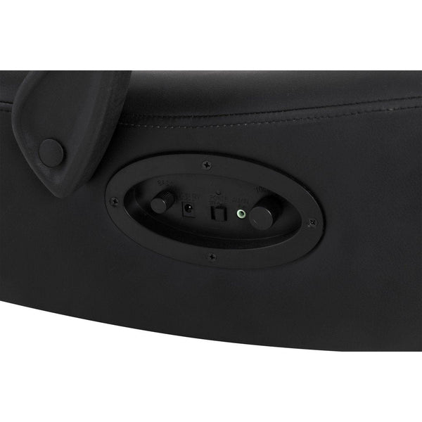 NFL Ultra Gaming Chair with Bluetooth Speakers in Black - Game Room Shop