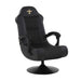 NFL Ultra Gaming Chair with Bluetooth Speakers in Black - Game Room Shop