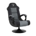 NFL Ultra Gaming Chair with Bluetooth Speakers in Black - Game Room Shop