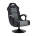 NFL Ultra Gaming Chair with Bluetooth Speakers in Black - Game Room Shop