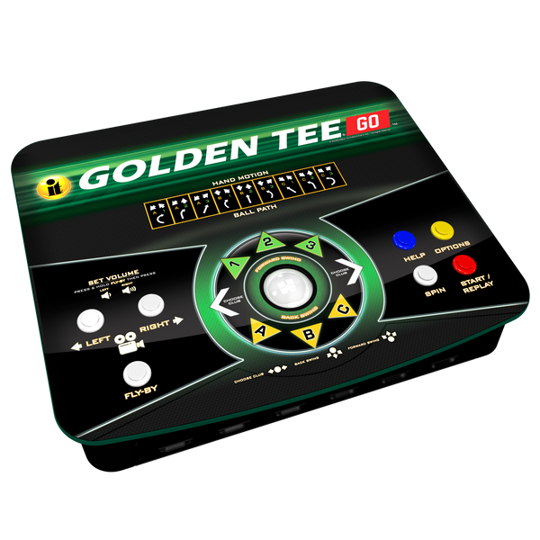 Incredible Technologies Golden Tee Go V2-Video Game Arcade Cabinets-Incredible Technologies-Game Room Shop