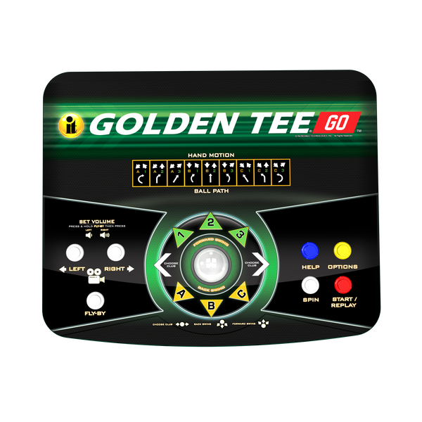 Incredible Technologies Golden Tee Go V2-Video Game Arcade Cabinets-Incredible Technologies-Game Room Shop
