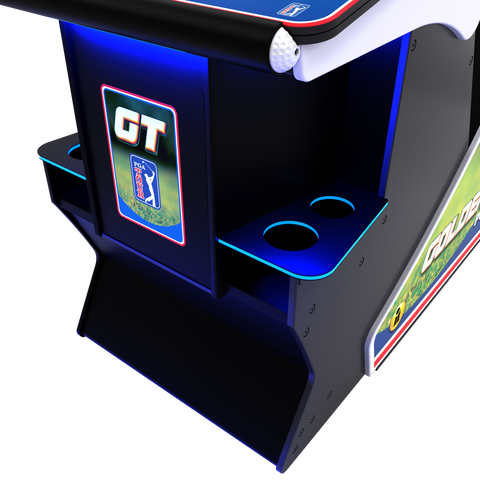 Image of Incredible Technologies Golden Tee PGA TOUR Home Edition-Arcade Games-Incredible Technologies-Standard-Cup Holders-Game Room Shop