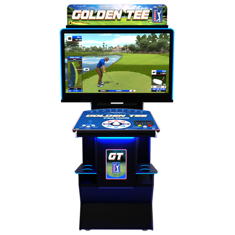 Incredible Technologies Golden Tee PGA TOUR Home Edition-Arcade Games-Incredible Technologies-Deluxe-Game Room Shop