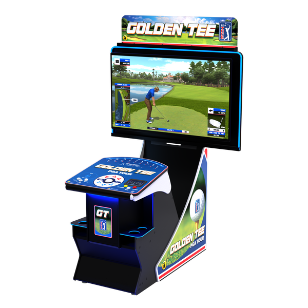 Incredible Technologies Golden Tee PGA TOUR Home Edition-Arcade Games-Incredible Technologies-Deluxe-Titled View-Game Room Shop