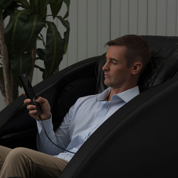 Inner Balance Ji Massage Chair with Zero Wall Heated L Track-Massage Chairs-Synca-Johnson Wellness-Brown-Game Room Shop