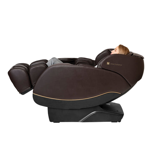 Inner Balance Jin 2.0 SL Track Massage Chair-Massage Chairs-Synca-Johnson Wellness-Espresso-Game Room Shop